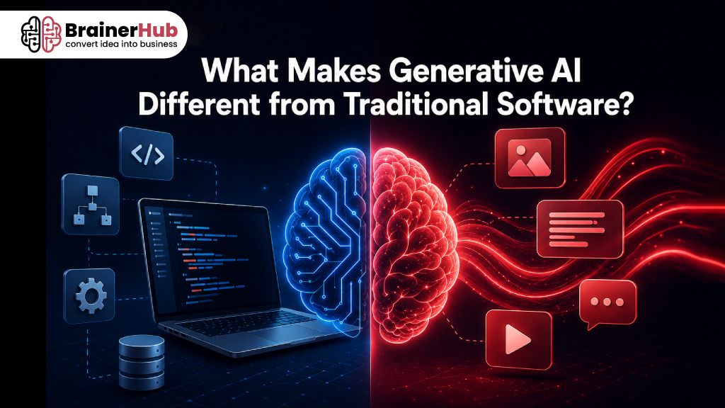 What Makes Generative AI Different from Traditional Software?